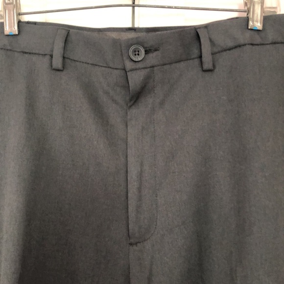 Haggar dark grey men’s dress pants size 40x30 - Picture 2 of 6